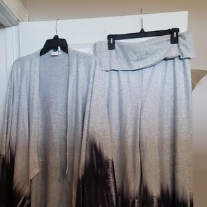 Gray and Black Ombre Lounge Set